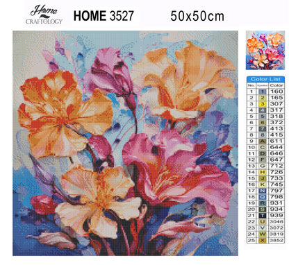 New! Flowers Painting - Exclusive Premium Diamond Painting Kit