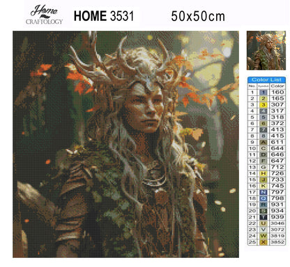 New! Druid - Exclusive Premium Diamond Painting Kit