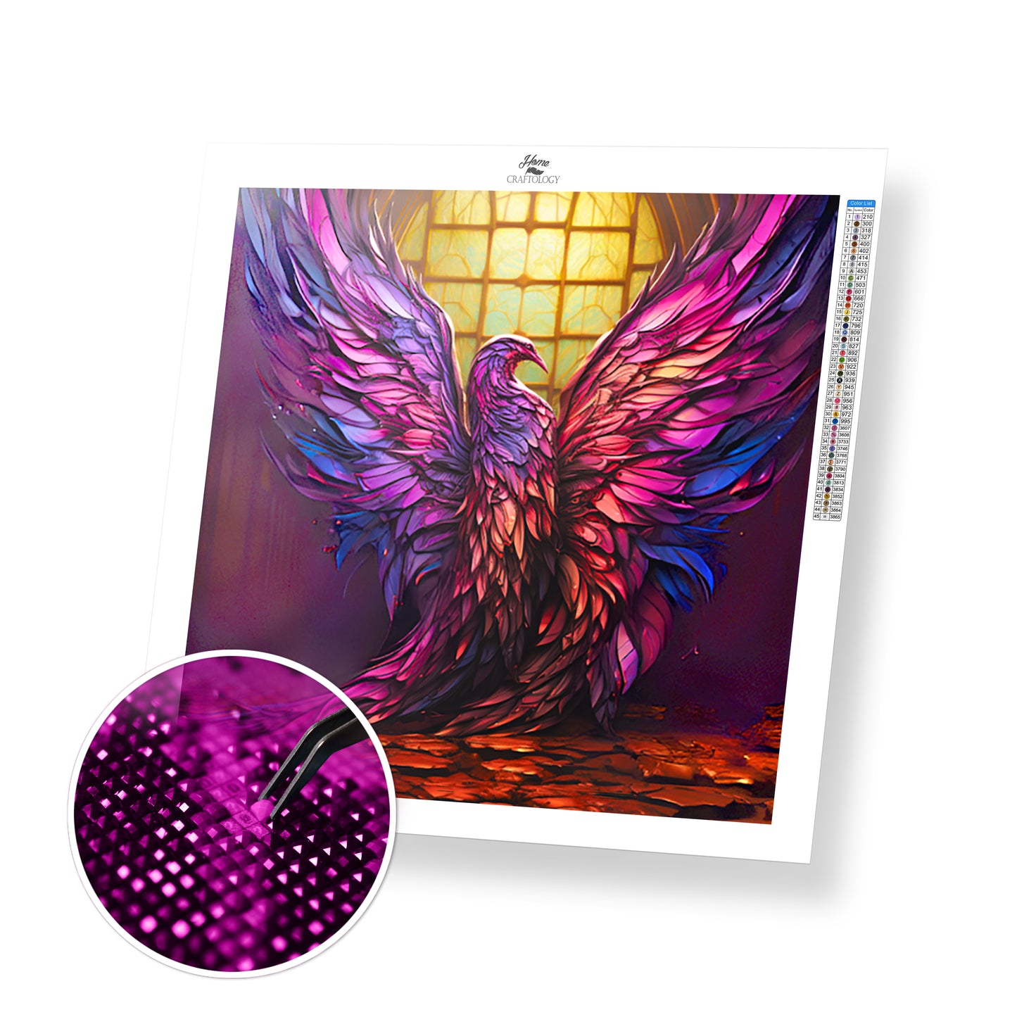 New! Magical Bird - Exclusive Premium Diamond Painting Kit