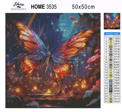 Magical Butterfly - Exclusive Premium Diamond Painting Kit