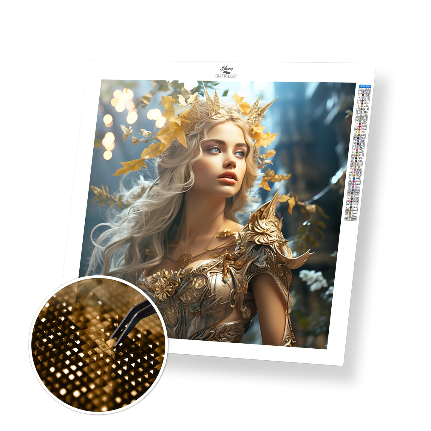 New! Warrior Princess - Exclusive Premium Diamond Painting Kit