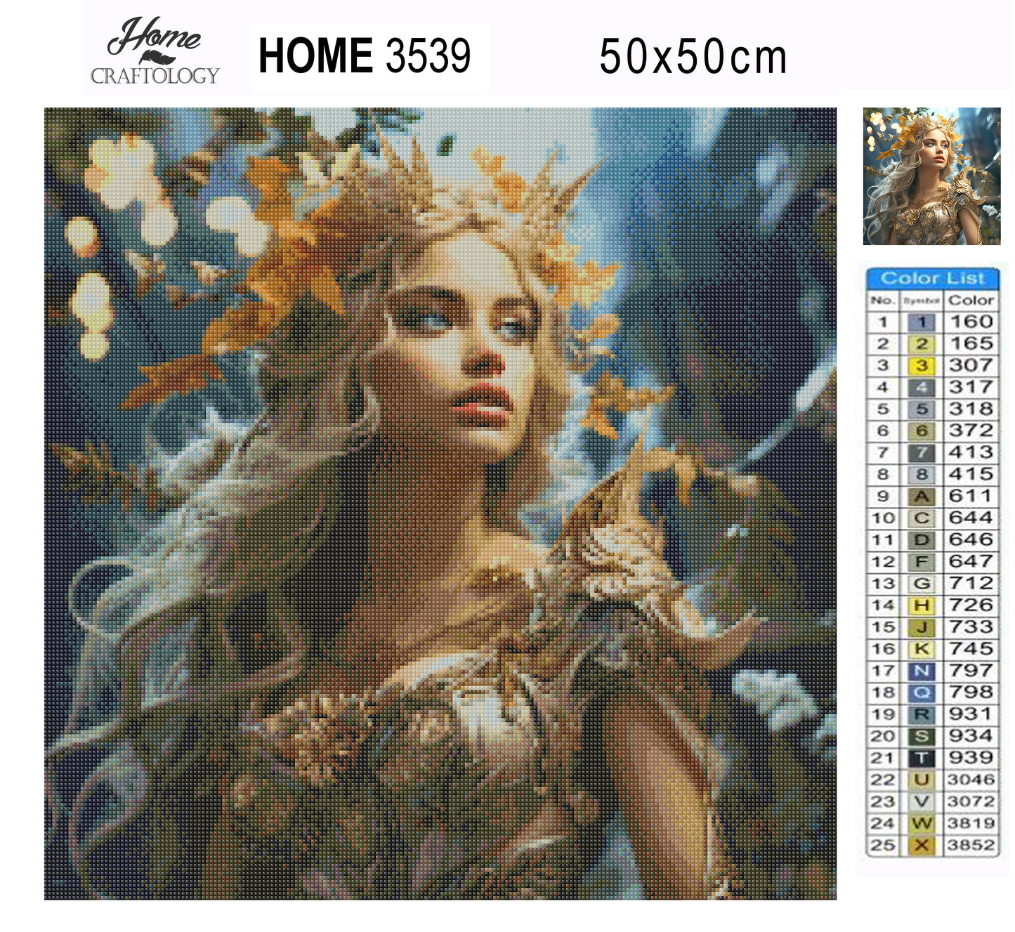 New! Warrior Princess - Exclusive Premium Diamond Painting Kit