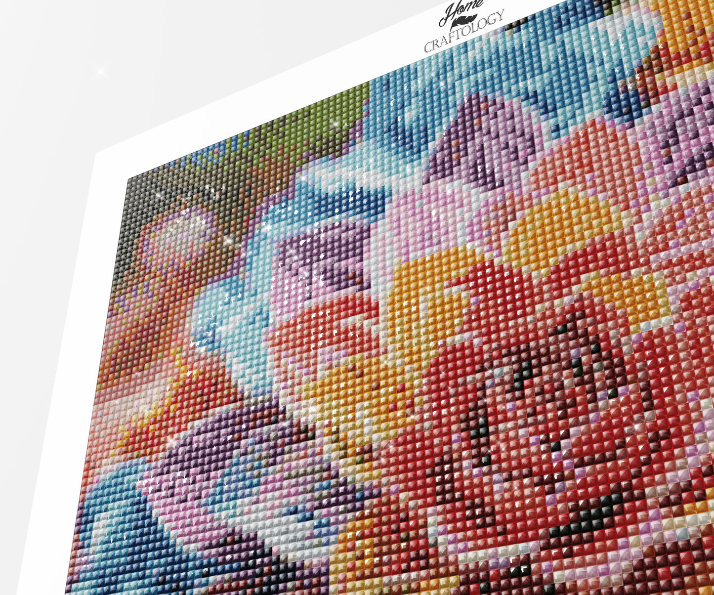 Different Shades of Petals - Exclusive Premium Diamond Painting Kit