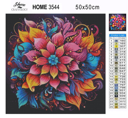 Flower Petals - Exclusive Premium Diamond Painting Kit