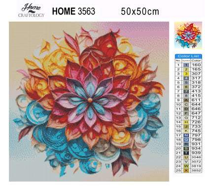 Vibrant Mandala - Exclusive Premium Diamond Painting Kit