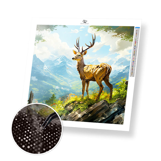 New! Deer - Exclusive Premium Diamond Painting Kit