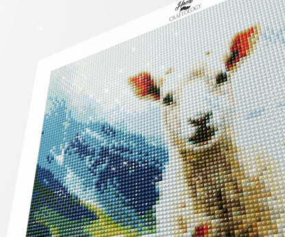 New! Mother and Baby Sheep - Exclusive Premium Diamond Painting Kit