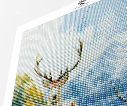 Two Stags - Exclusive Premium Diamond Painting Kit