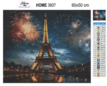 New! New Year in Paris - Exclusive Premium Diamond Painting Kit