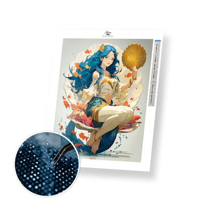 Celestial Mermaid - Exclusive Premium Diamond Painting Kit