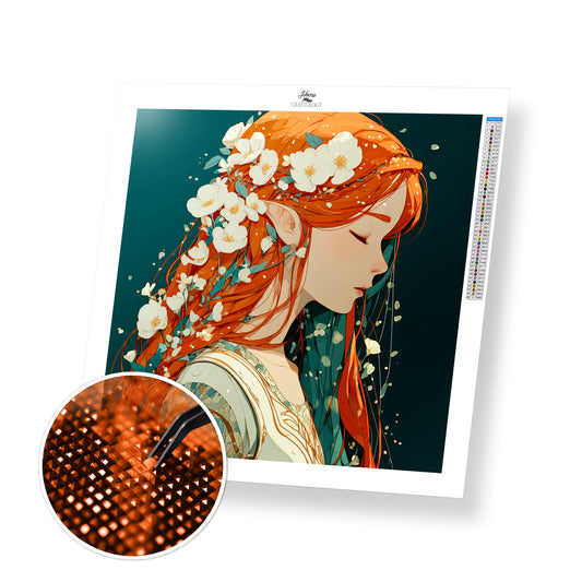 Flora Mystica - Exclusive Premium Diamond Painting Kit