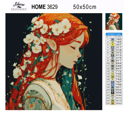 Flora Mystica - Exclusive Premium Diamond Painting Kit