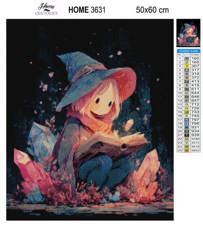 Keeper of the Crystals - Exclusive Premium Diamond Painting Kit