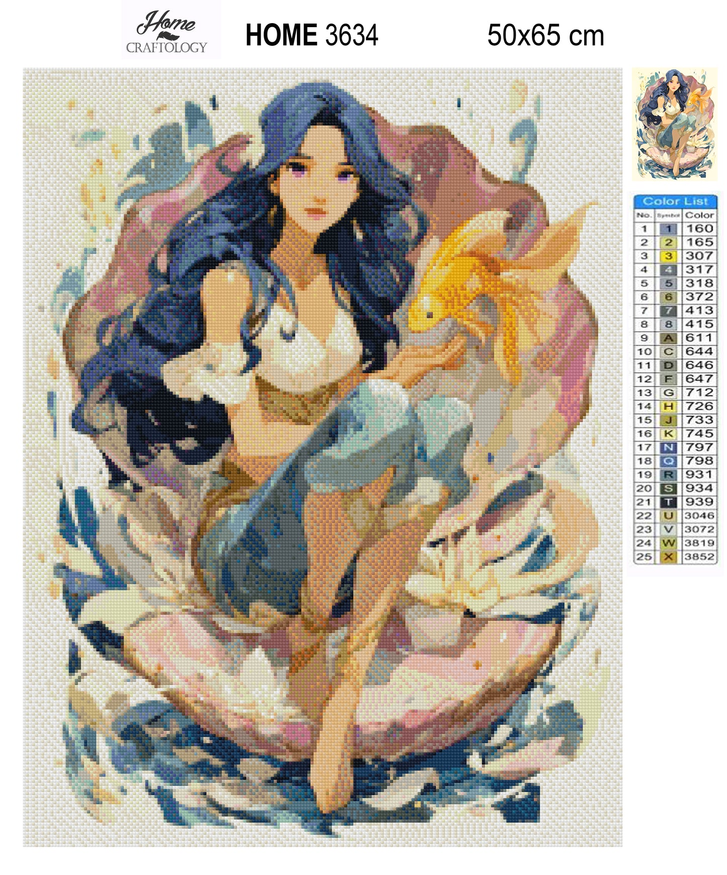 Nebula Waters - Exclusive Premium Diamond Painting Kit