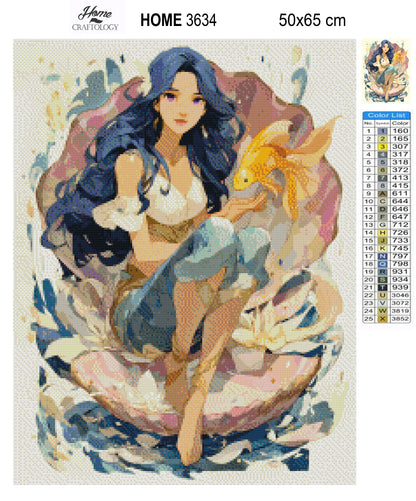 Nebula Waters - Exclusive Premium Diamond Painting Kit