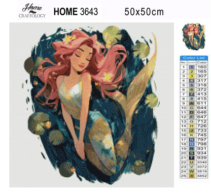 Underwater Dreamer - Exclusive Premium Diamond Painting Kit
