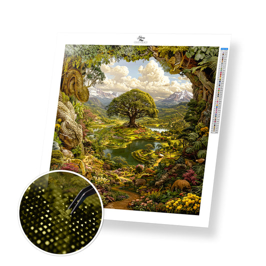 Garden of Eden - Exclusive Premium Diamond Painting Kit