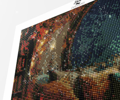 Stargazing from the Nook - Exclusive Premium Diamond Painting Kit