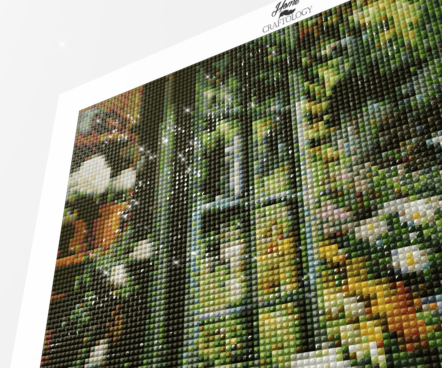 Summer Garden Window - Exclusive Premium Diamond Painting Kit