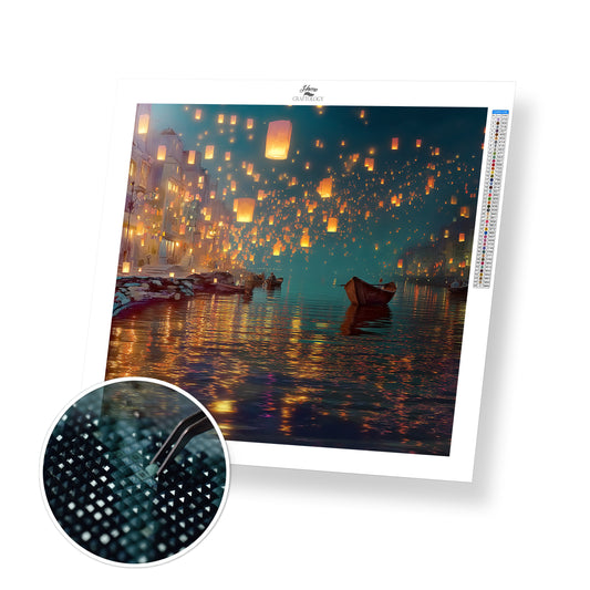 Lanterns of Love - Time Limited Exclusive Diamond Painting Kit
