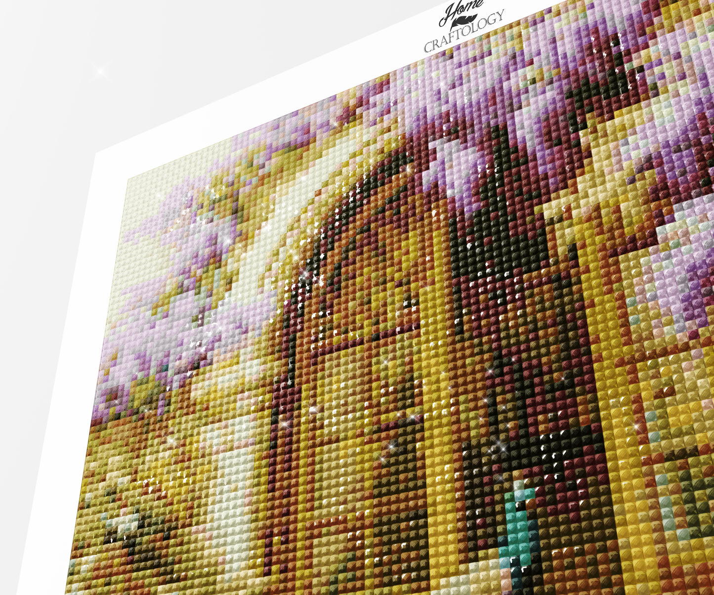 Peacock Among the Wisteria - Time Limited Exclusive Diamond Painting Kit