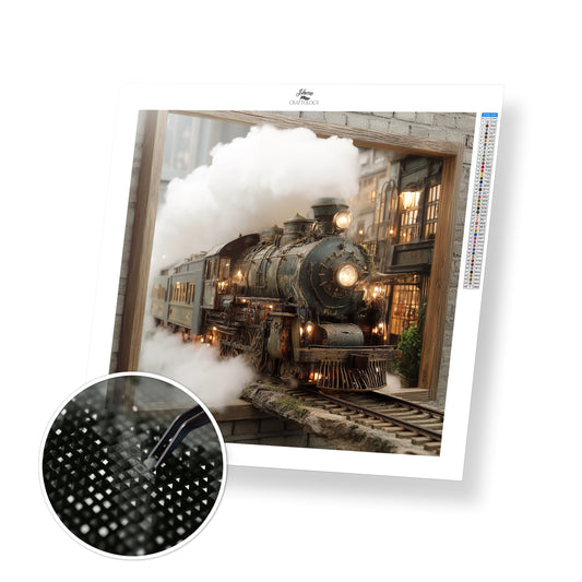 Full Steam Ahead - Time Limited Exclusive Diamond Painting Kit