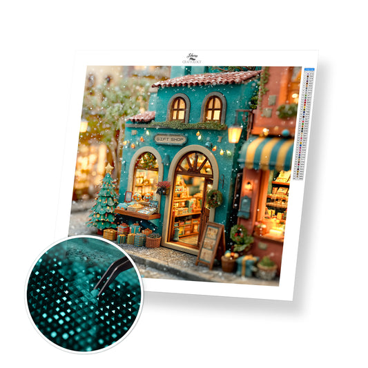 Christmas Gift Shop - Time Limited Exclusive Diamond Painting Kit
