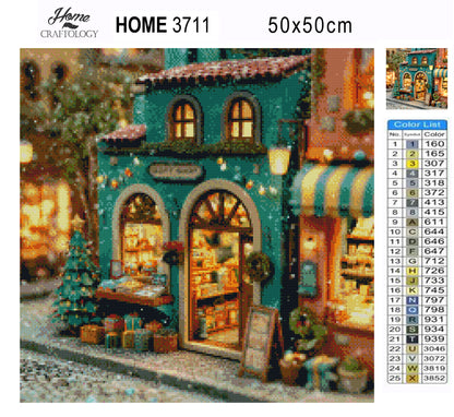 Christmas Gift Shop - Time Limited Exclusive Diamond Painting Kit