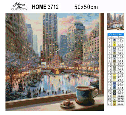 Christmas in New York City - Time Limited Exclusive Diamond Painting Kit