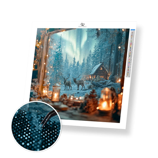 Cozy Alpine Chalet - Time Limited Exclusive Diamond Painting Kit