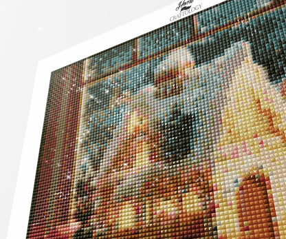Gingerbread Dreamland - Time Limited Exclusive Diamond Painting Kit