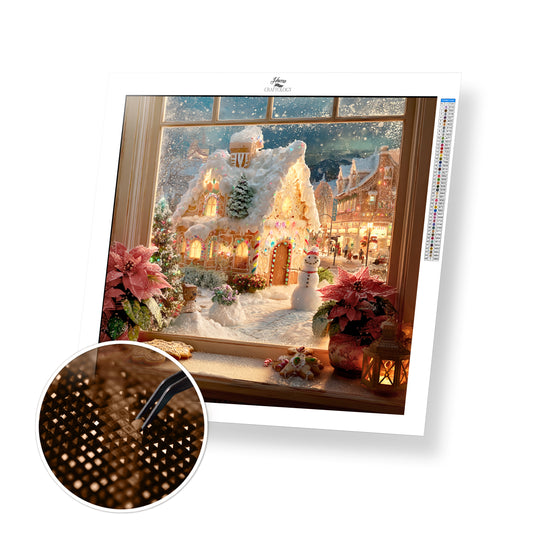 Gingerbread Dreamland - Time Limited Exclusive Diamond Painting Kit