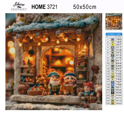 Santa's Workshop - Time Limited Exclusive Diamond Painting Kit