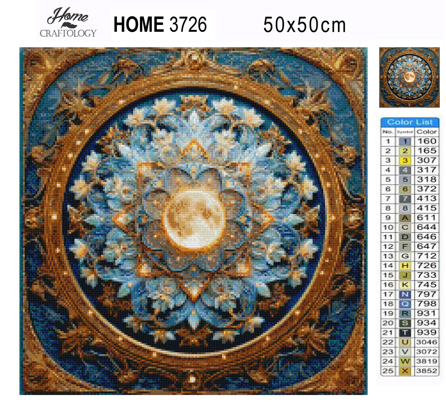 Celestial Mandala - Time Limited Exclusive Diamond Painting Kit