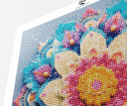 Cool Tone Mandala - Time Limited Exclusive Diamond Painting Kit