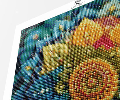 Jewel Petal Mandala - Time Limited Exclusive Diamond Painting Kit