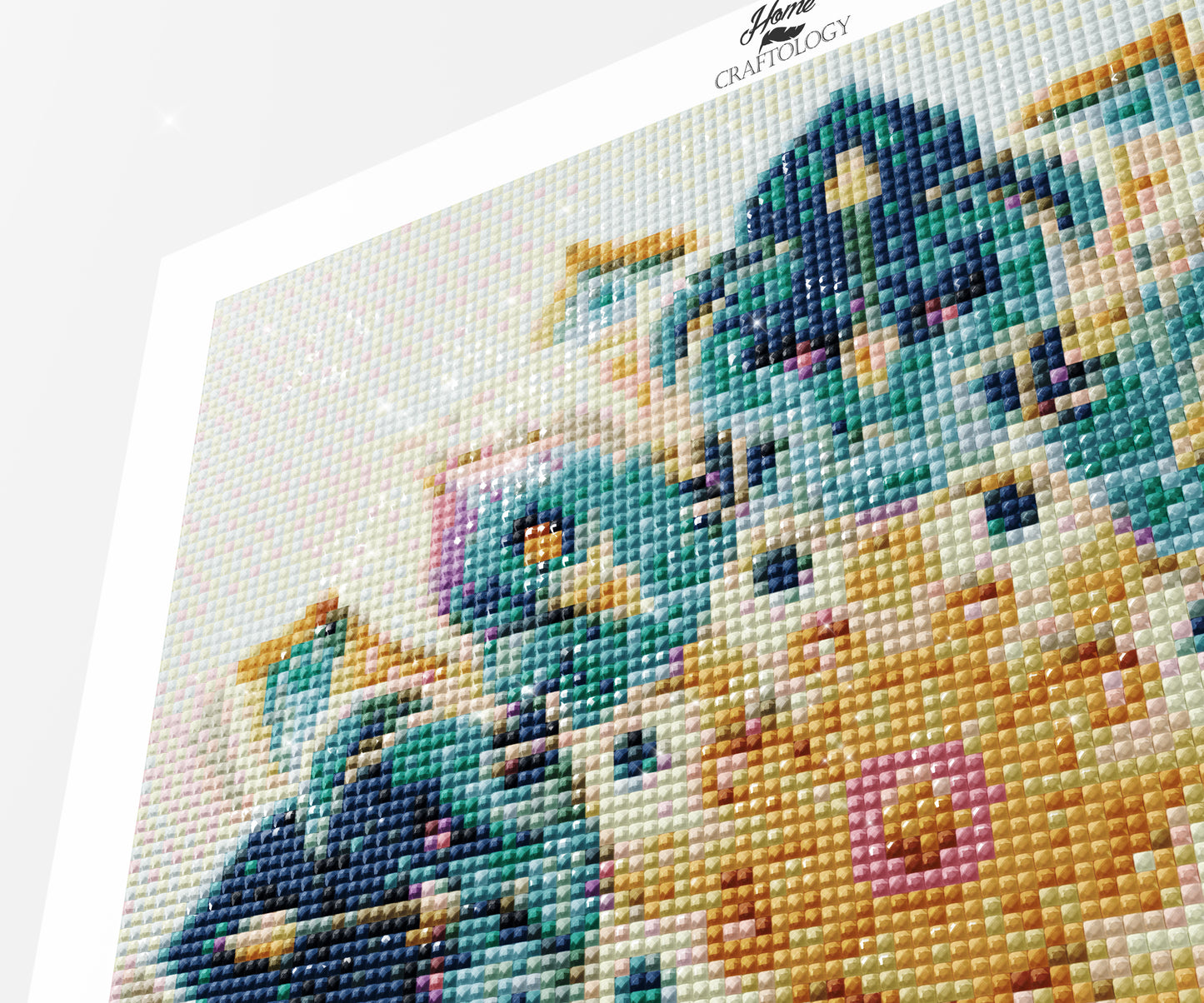 Liquid Light Mandala - Time Limited Exclusive Diamond Painting Kit