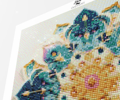 Liquid Light Mandala - Time Limited Exclusive Diamond Painting Kit