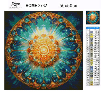 Mystic Energy Mandala - Time Limited Exclusive Diamond Painting Kit