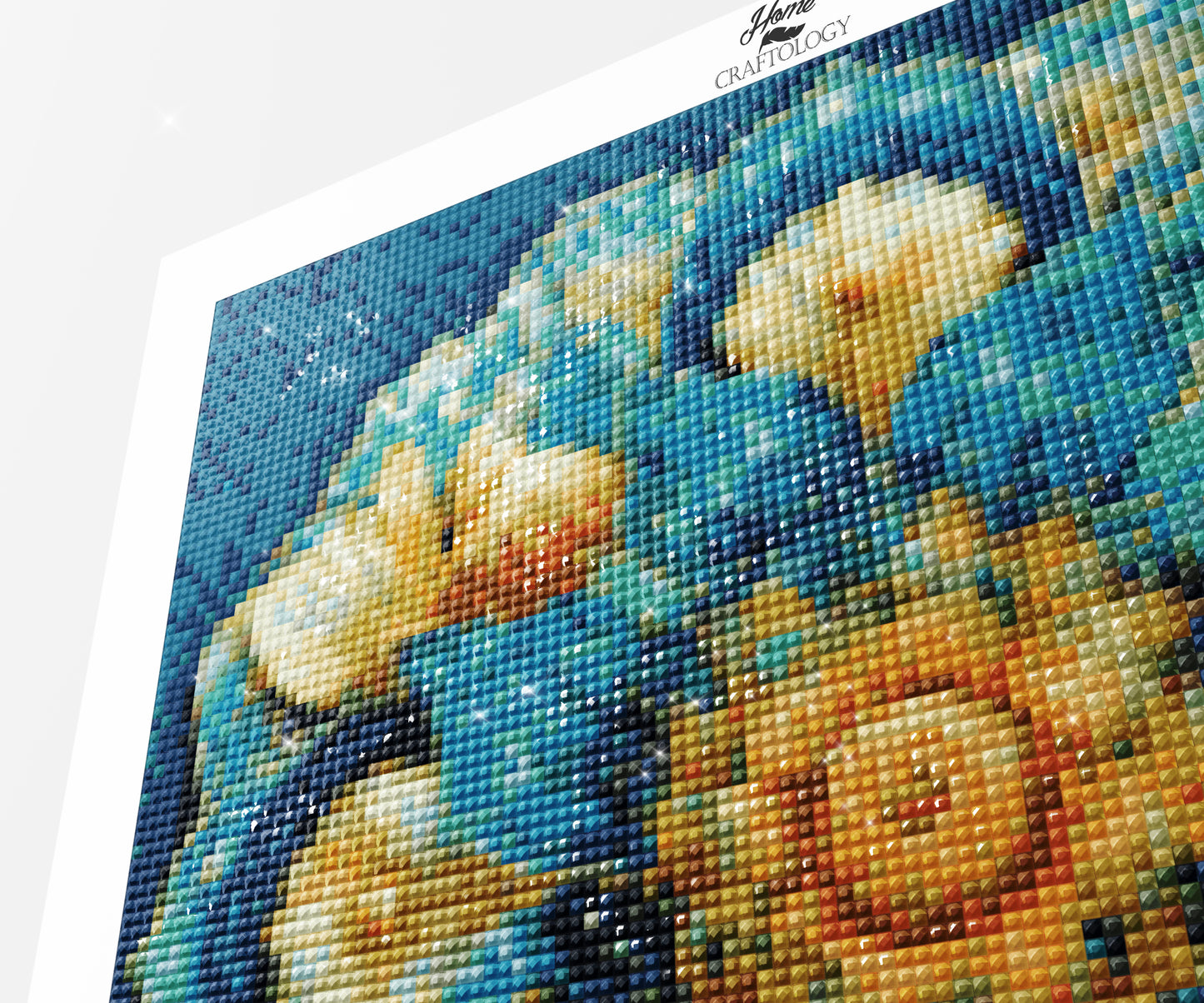 Ocean Flow Mandala - Time Limited Exclusive Diamond Painting Kit