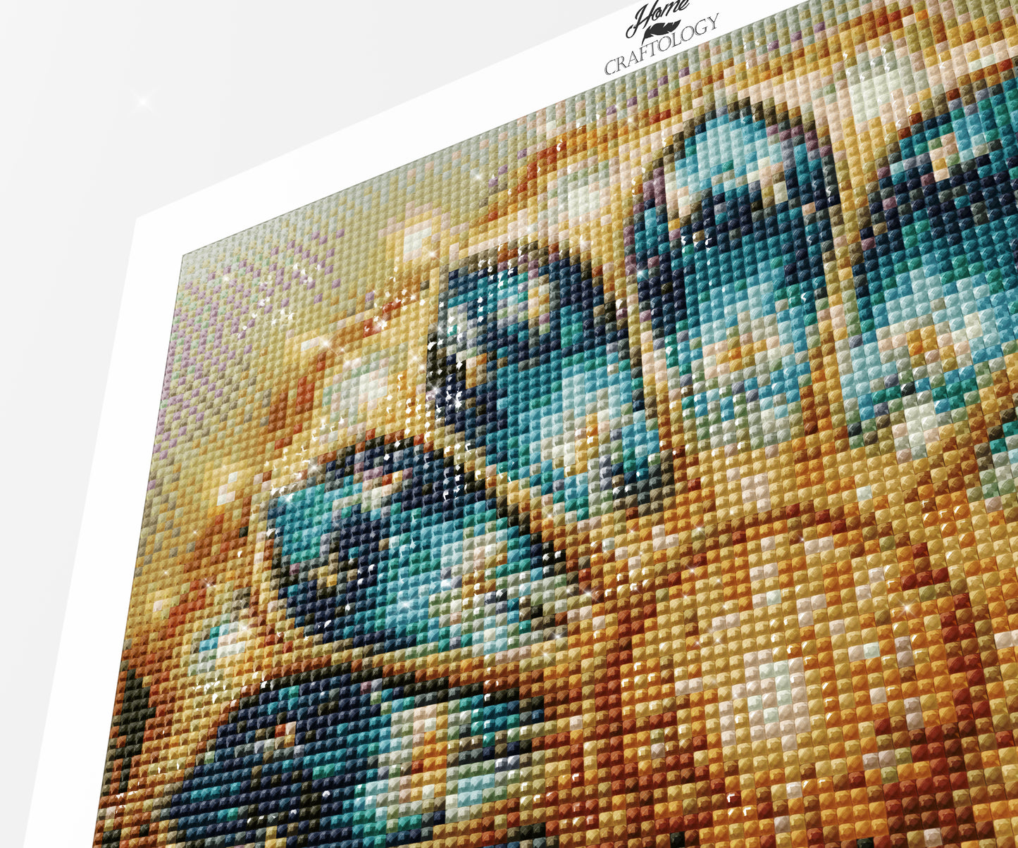 Radiant Sun Mandala - Time Limited Exclusive Diamond Painting Kit