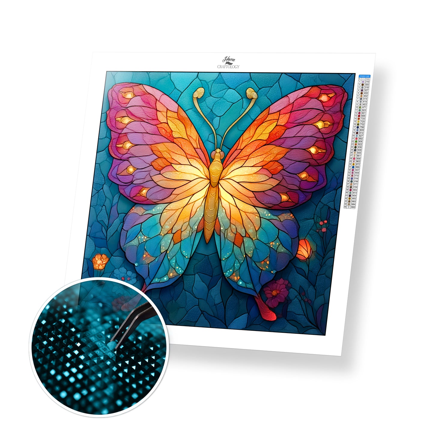 Butterfly of Light - Time Limited Exclusive Diamond Painting Kit