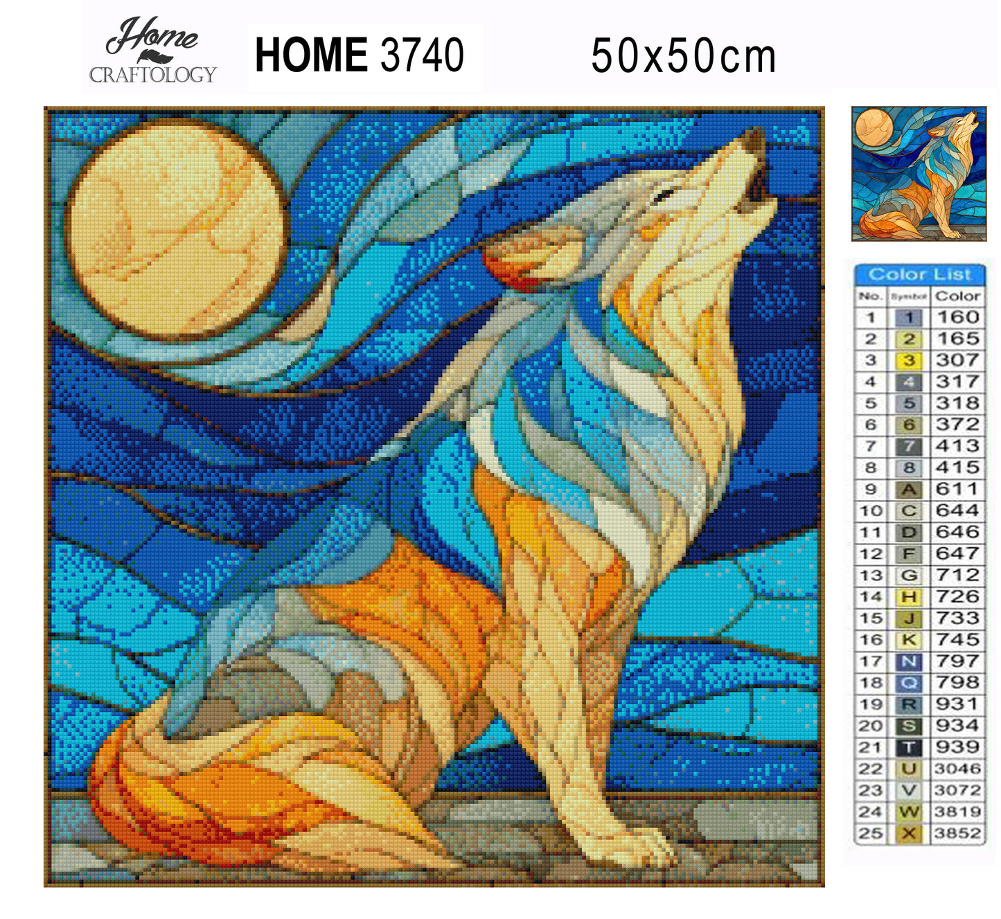 Crystal Moon - Time Limited Exclusive Diamond Painting Kit