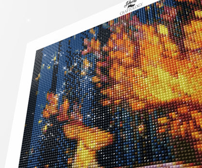 Deer in Enchanted Forest - Time Limited Exclusive Diamond Painting Kit