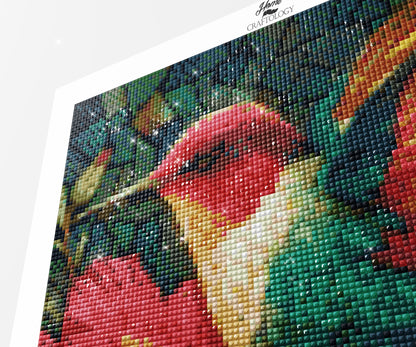 Glowing Hummingbird - Time Limited Exclusive Diamond Painting Kit