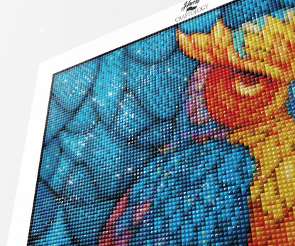 Jewel Toned Owl - Time Limited Exclusive Diamond Painting Kit