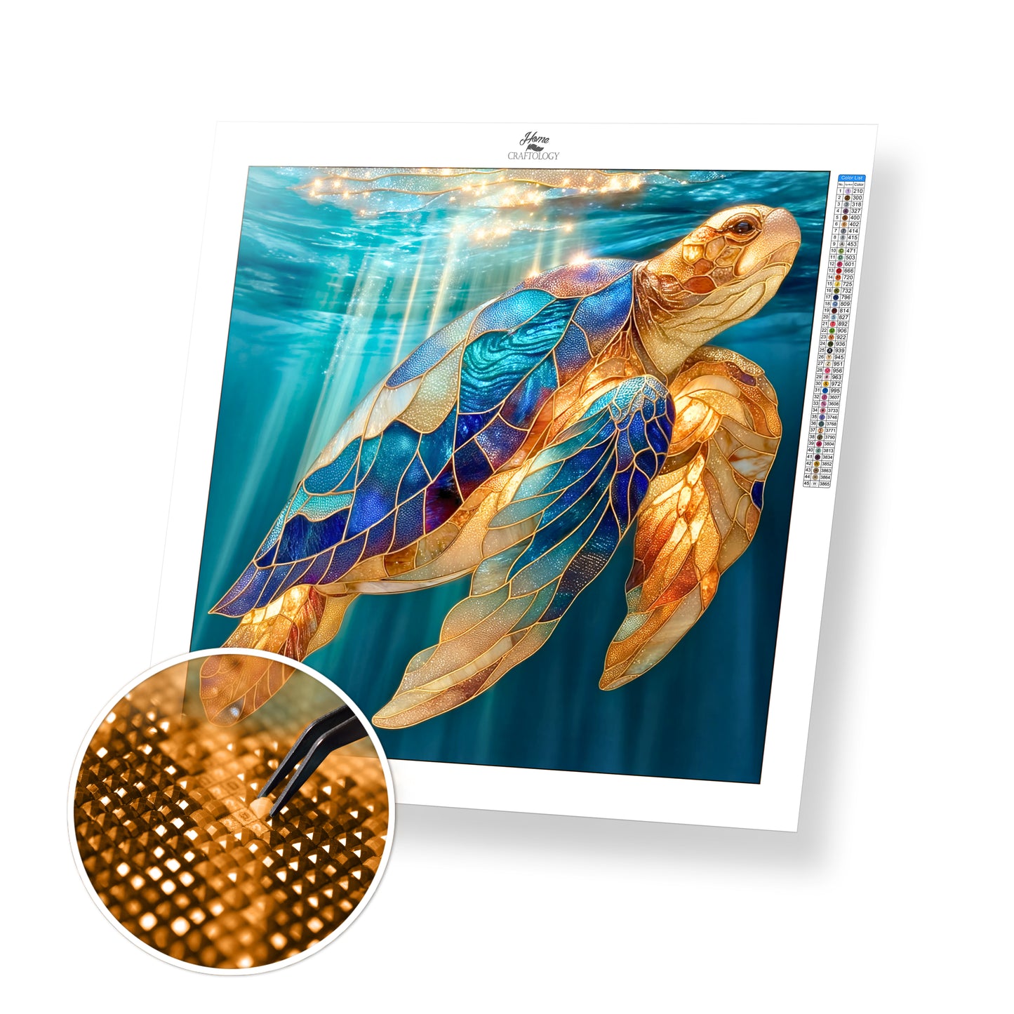 Luminous Turtle - Time Limited Exclusive Diamond Painting Kit