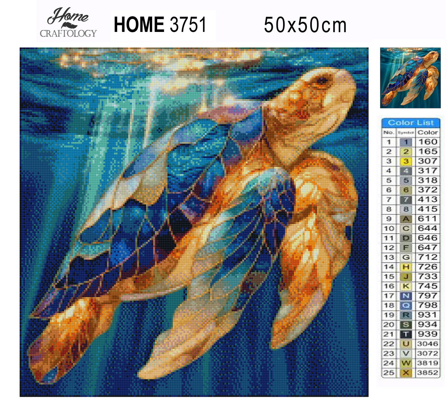 Luminous Turtle - Time Limited Exclusive Diamond Painting Kit