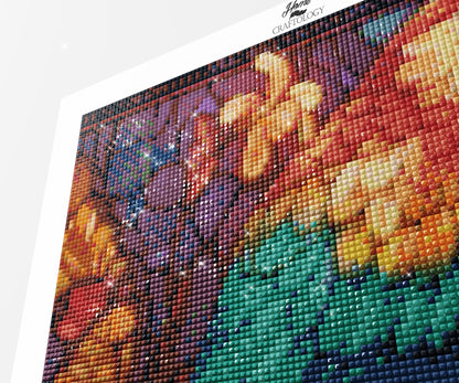 Parrot in a Tree - Time Limited Exclusive Diamond Painting Kit