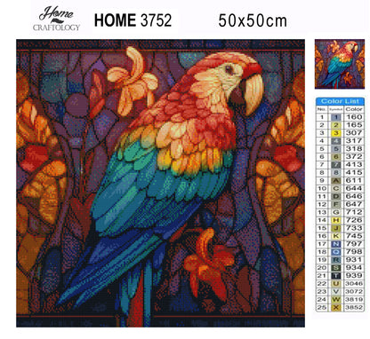 Parrot in a Tree - Time Limited Exclusive Diamond Painting Kit